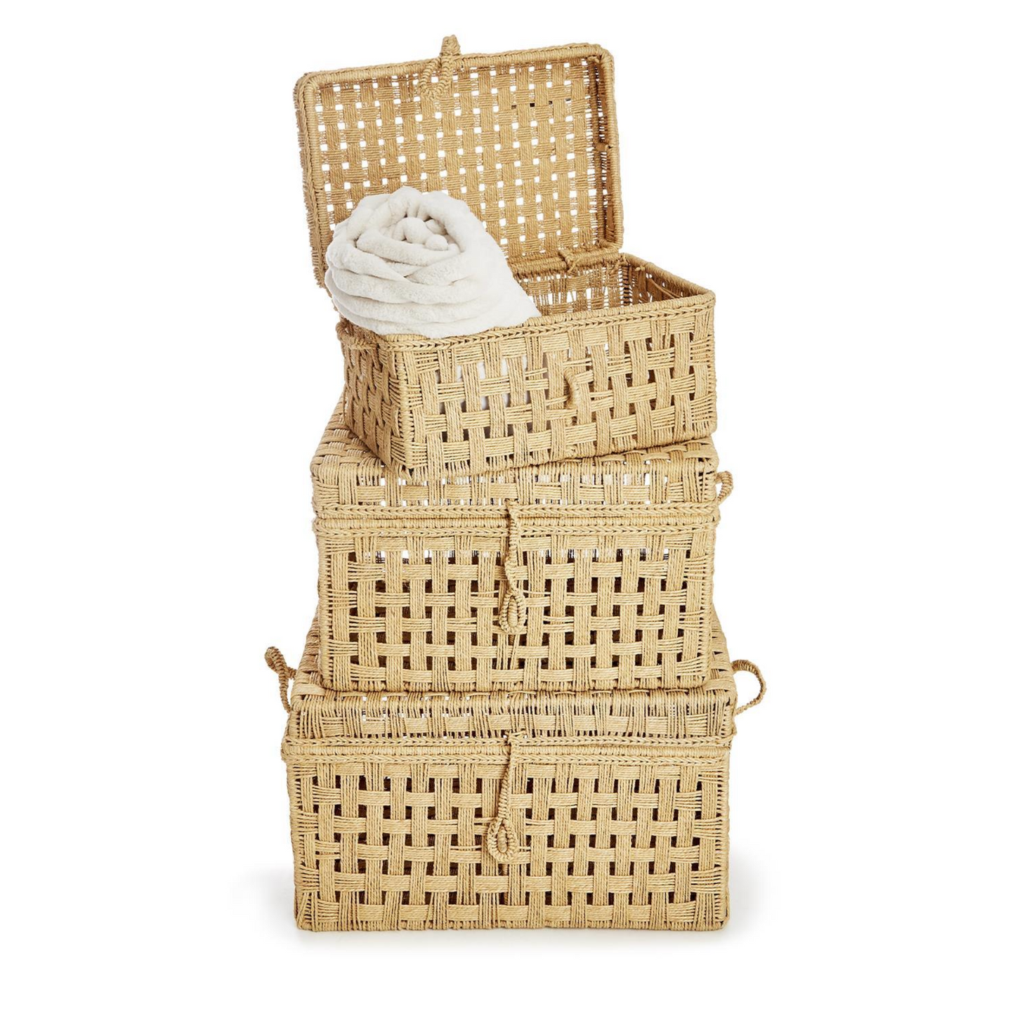 Hampton Estate Jute Rope Trunks