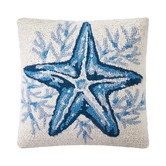 Handcrafted Coastal Hook Pillow Collection