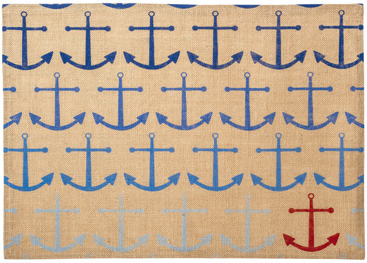 Blue Anchor Placemats