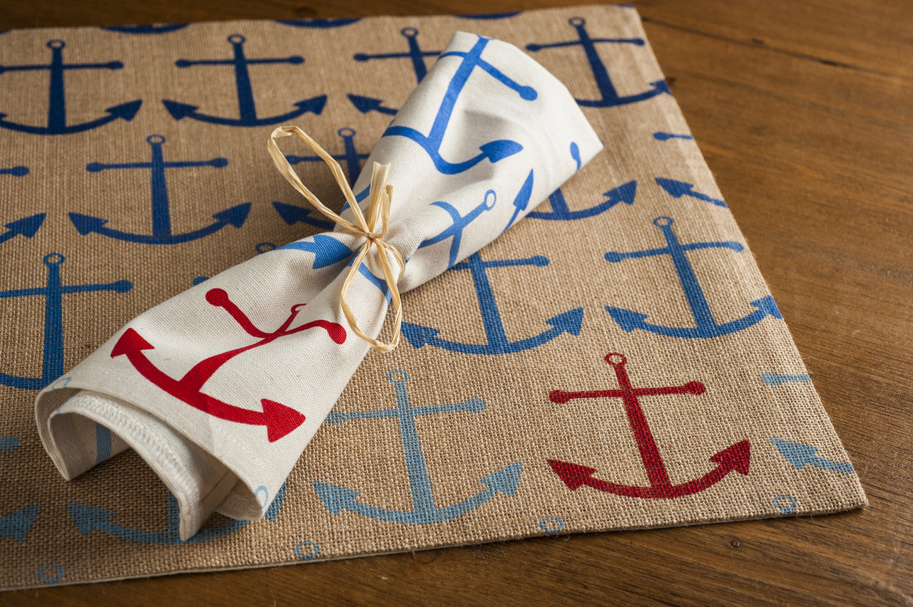 Blue Anchor Placemats