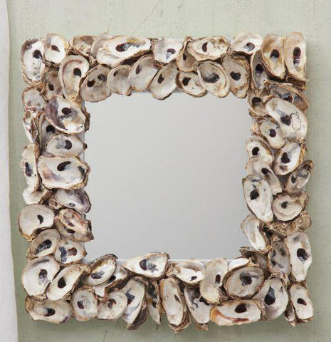 Oyster Shell Mirror - Square, Set of Two -SOLD OUT