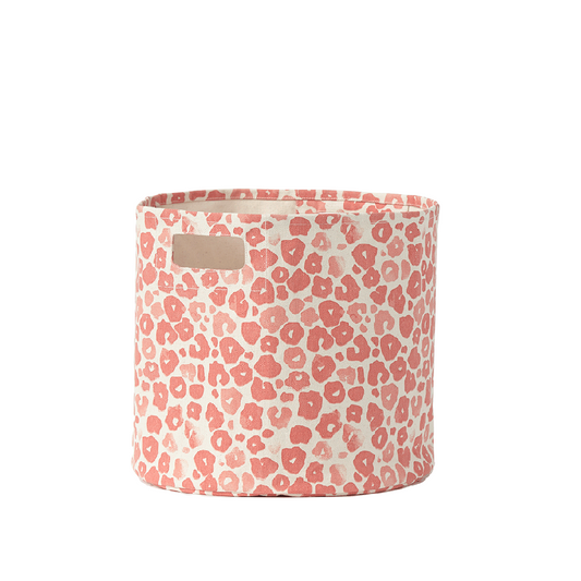 Poppy Canvas Bin - Yellow