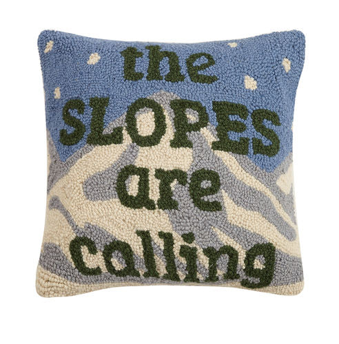 Love Ski Hook Pillow