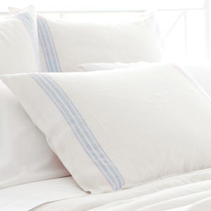 Varana Linen Duvet Cover - French Blue