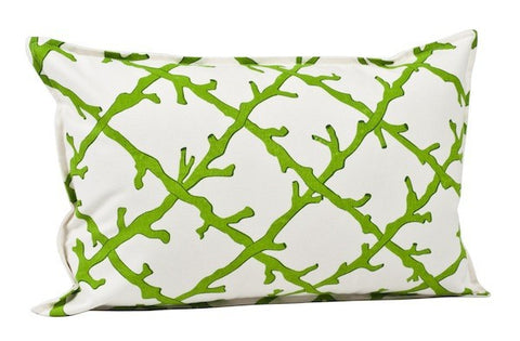 Coral Lattice Pillow - Rectangle SOLD OUT