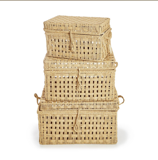 Hampton Estate Jute Rope Trunks