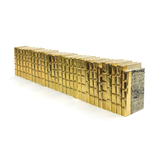 Meter of Metallic Books