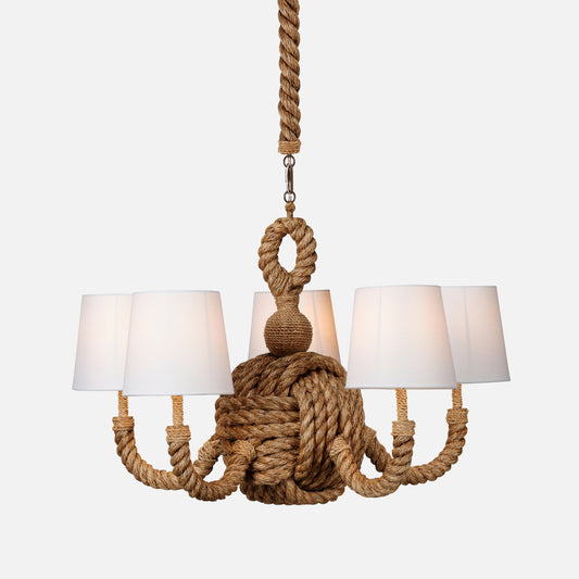 Money Fist Knot Chandelier