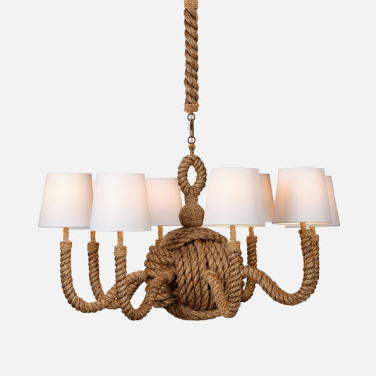Money Fist Knot Chandelier