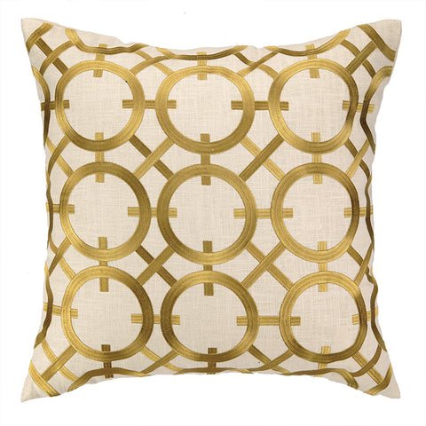 Parisian Lights Pillow - Citron