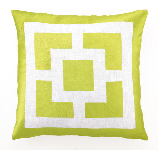 Trina Turk Palm Springs Blocks Pillow - Green