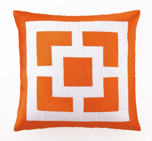 Trina Turk Palm Springs Blocks Pillow - Orange