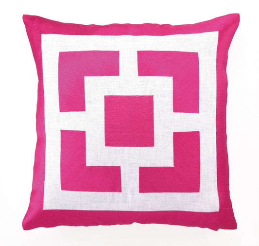 Trina Turk Palm Springs Blocks Pillow - Pink