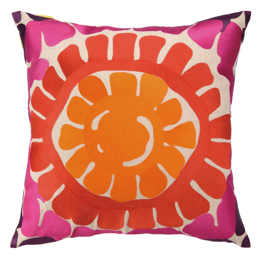 La Jolla Pillow - Pink Orange