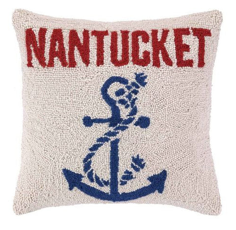 Anchored on Nantucket Pillow - SOLD OUT