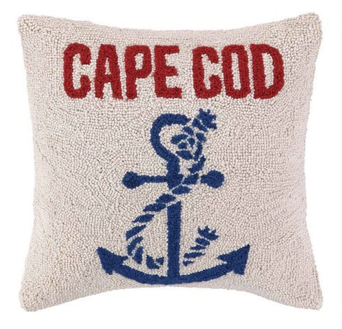 Anchored on Cape Cod Pillow