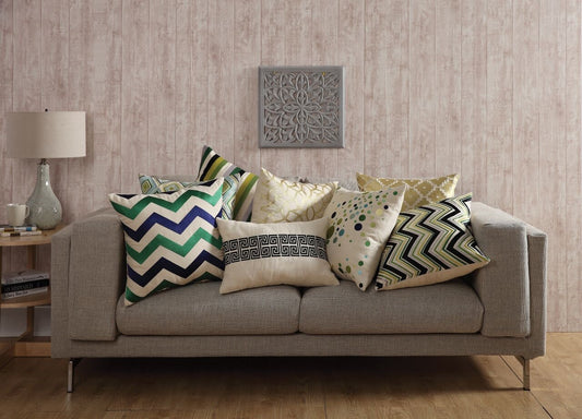 Mykonos Greek Key Pillow