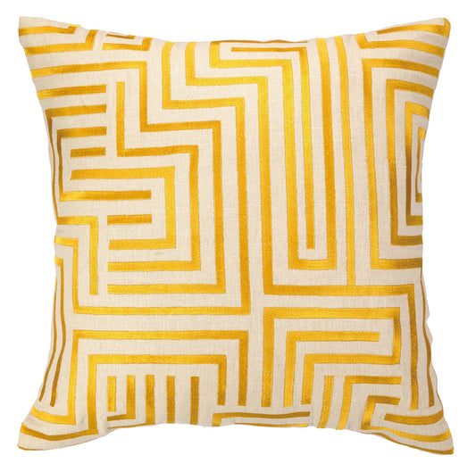 Trina Turk Mira Mesa Pillow - Yellow Honey