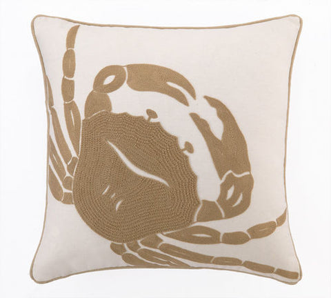Golden Scallop Shell Pillow