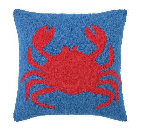 Happy Crab Hook Pillow -SOLD OUT!