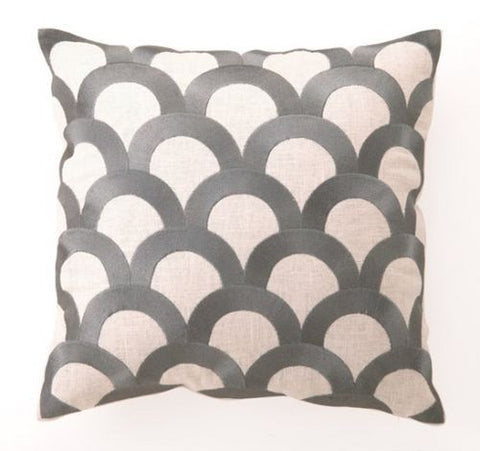 Scales Pillow - Granite Gray - SOLD OUT