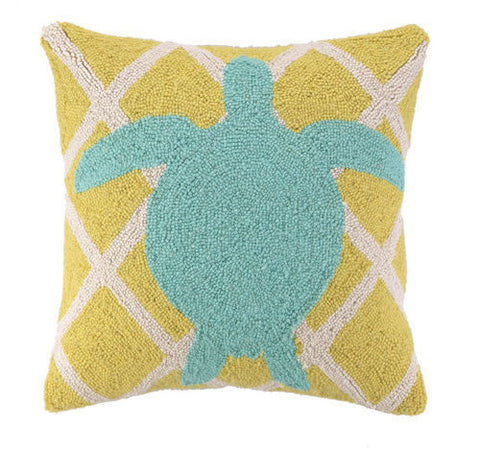 Turtle Lattice Hook Pillow