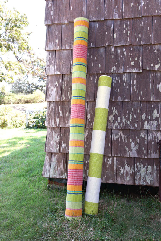 Parasol Stripe Cotton Rug