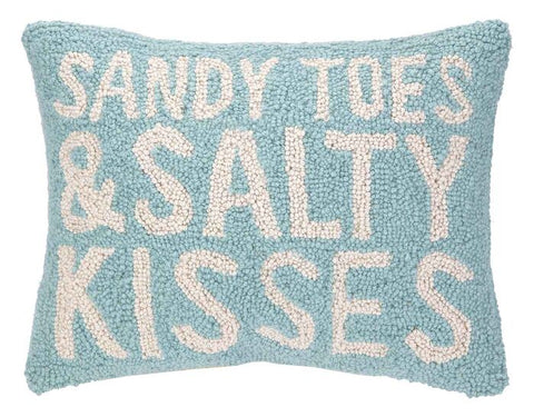 Sandy Toes & Salty Kisses Pillow