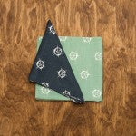 Ship's Wheel Linen Napkin -SOLD OUT