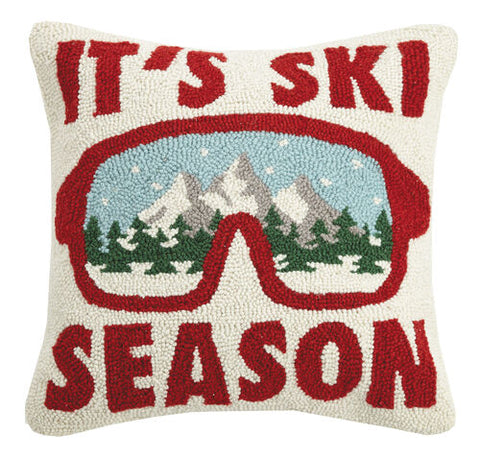 Ski Season Hook Pillow - SOLD OUT!