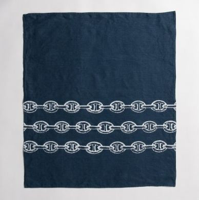 Anchor Chain - Linen Hand Towels