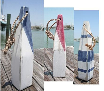 Hand Painted Buoys - Decorative Buoys for your coastal style