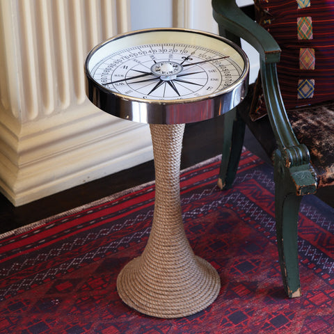 Compass Accent Table