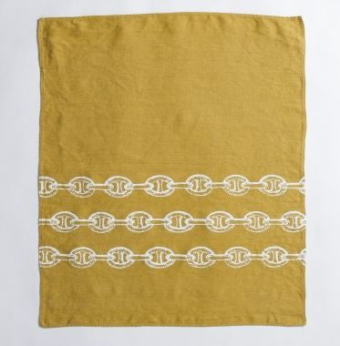 Anchor Chain - Linen Hand Towels