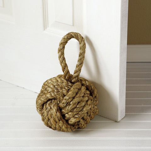 Nautical Rope Knot Door Stopper