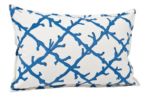Coral Lattice Pillow - Rectangle SOLD OUT