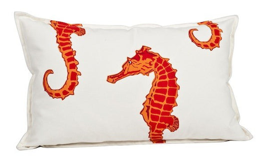 Seahorse Pillow - Rectangle