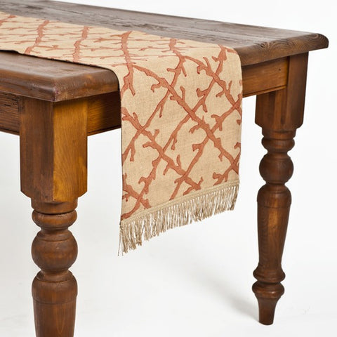 Coral Lattice Table Runner -SOLD OUT