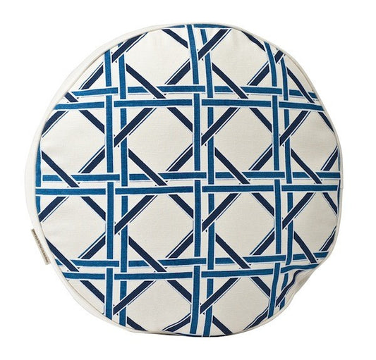 Round Cane Pillow - SOLD OUT