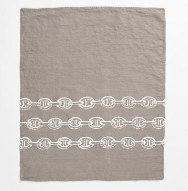 Anchor Chain - Linen Hand Towels