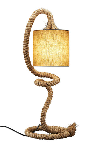Twisted Rope Pier Table Lamp