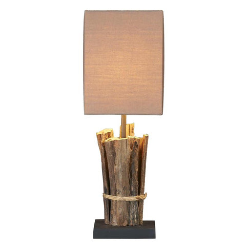 Mini Teak Sticks Lamp -Set of 2