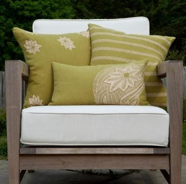 Sea Fern Linen Pillows