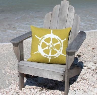 Ships Wheel Pillow