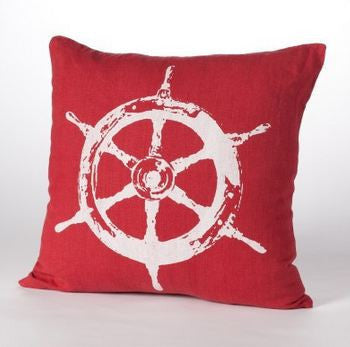 Ships Wheel Pillow