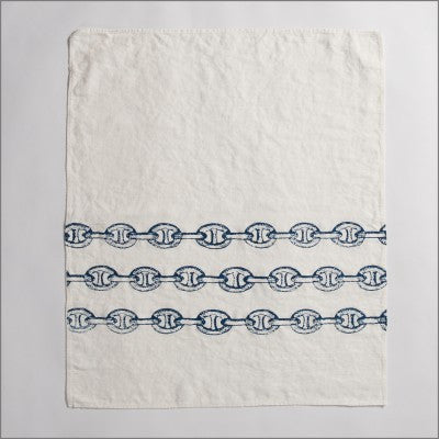 Anchor Chain - Linen Hand Towels